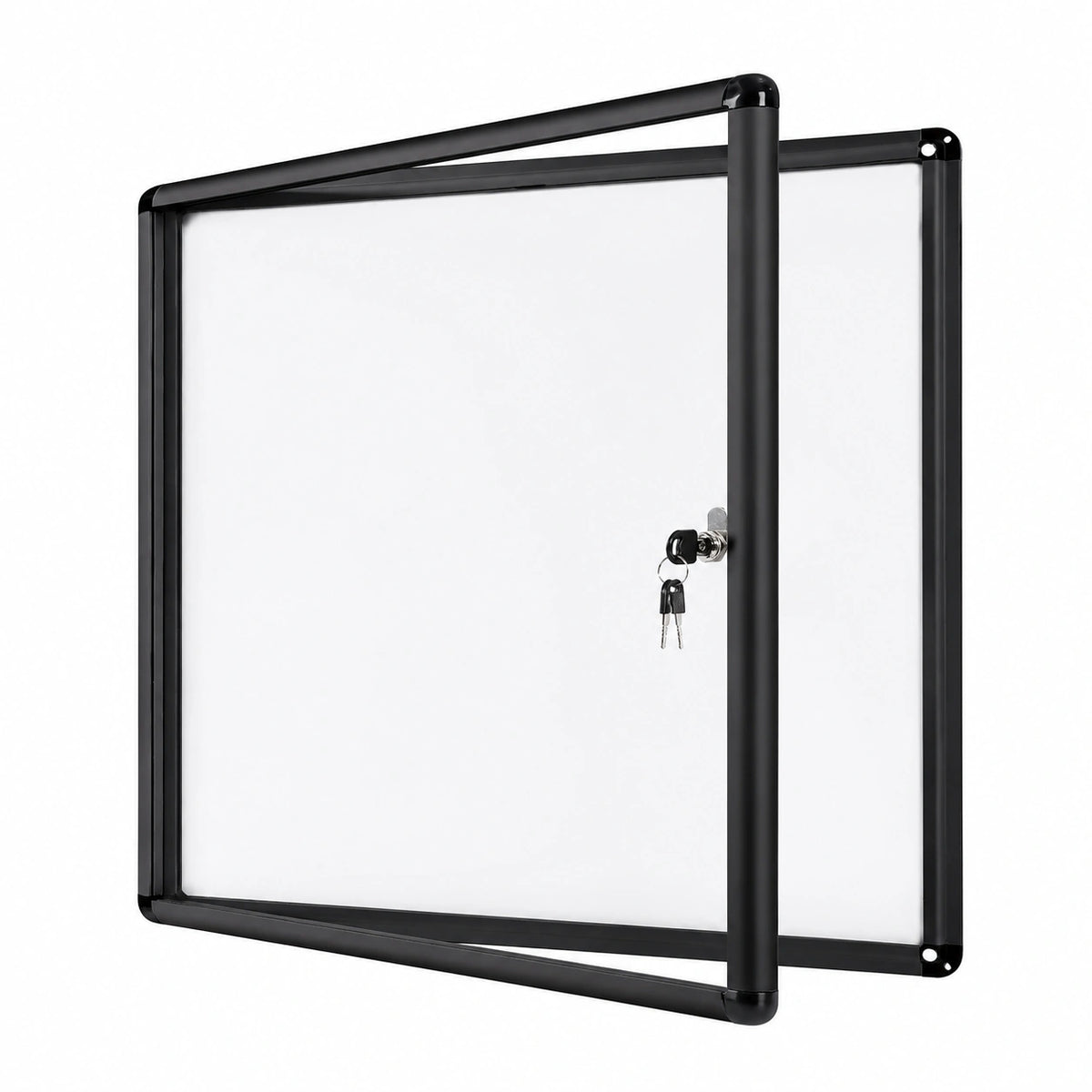 Meuble polyvalent, en aluminium, coloris noir, pour les espaces de vie