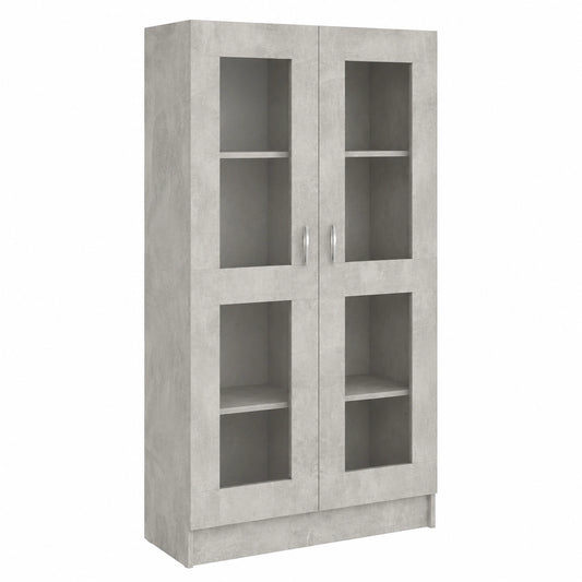 Armoire, avec rangement, avec étagères, coloris gris, pour la chambre
