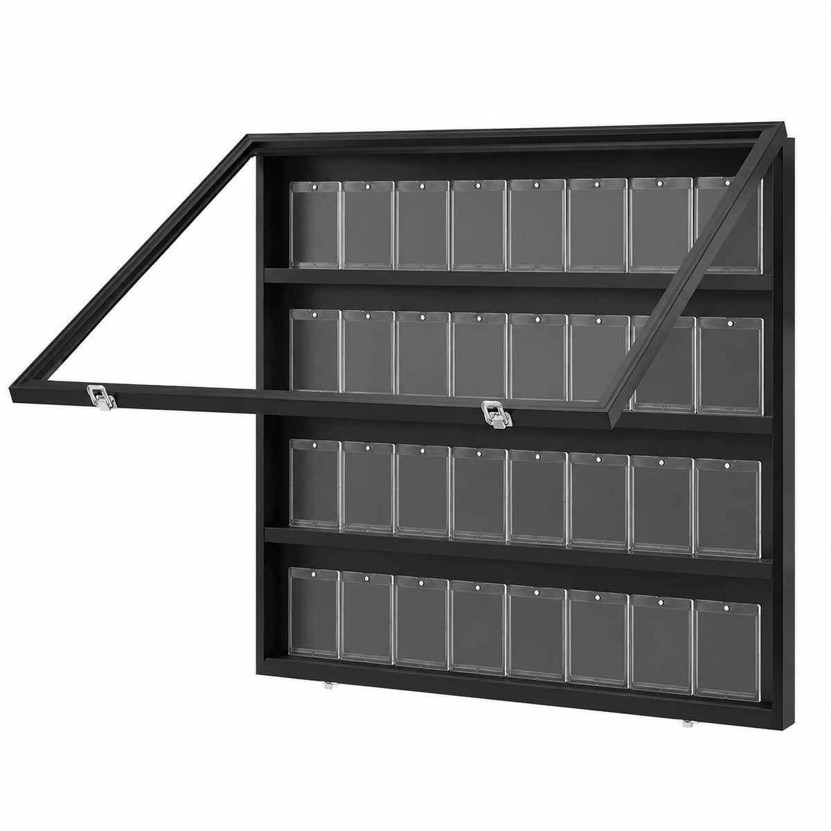 Meuble polyvalent, en verre, coloris transparent, pour les espaces de vie