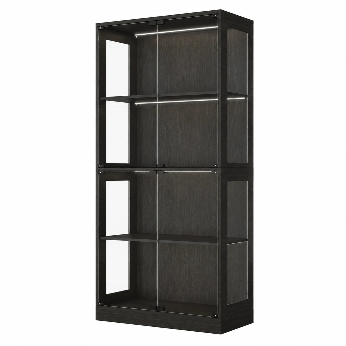 Armoire, en verre, 80 x 35 x 165 cm, pour la chambre